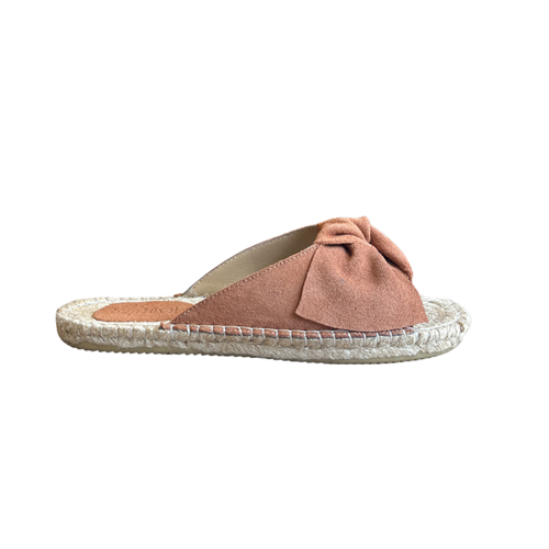 SE 2521-2 - SE - Düz Espadril Terlik - TABA - 41 - 25SS-SE-TRLK-2521-20940