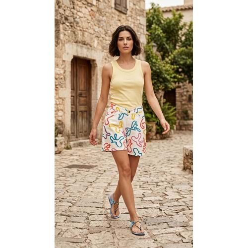 25SS-XT-SRT-275422-BEYAZ MUL-L