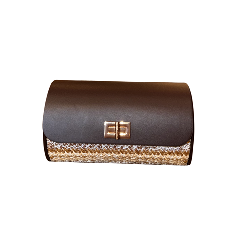 DRN JULİA LEATHER/WİCKER - DRN - JULİA - KAHVE-MLT.WİCKER - STD - 26SS-DRN-JULİA-24894