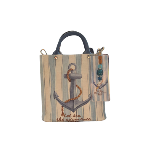 HH BLUE ANCHOR LADYBAG