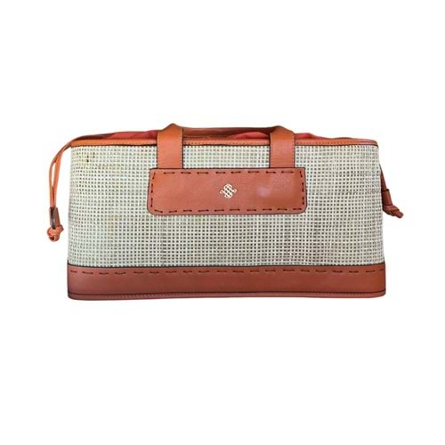 LCB PATNOS - LOVE&CAN BAG - GENİŞ OMUZ ÇANTASI - TURUNCU - STD