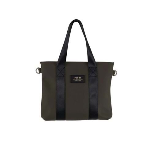 PBO YAGA MEDİUM MİCROFİBLE - PUPBA OFFİCİAL - PO YAYA TOTEBAG - HAKİ - STD - 26SS-PBO-CNT-YAGA-MDM-MC-26909