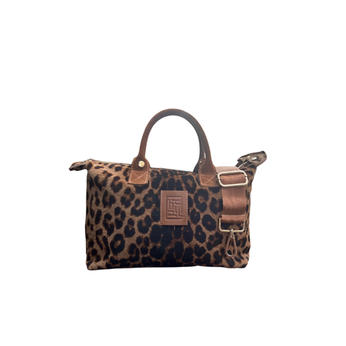 Brown Leopard Longchamp Small