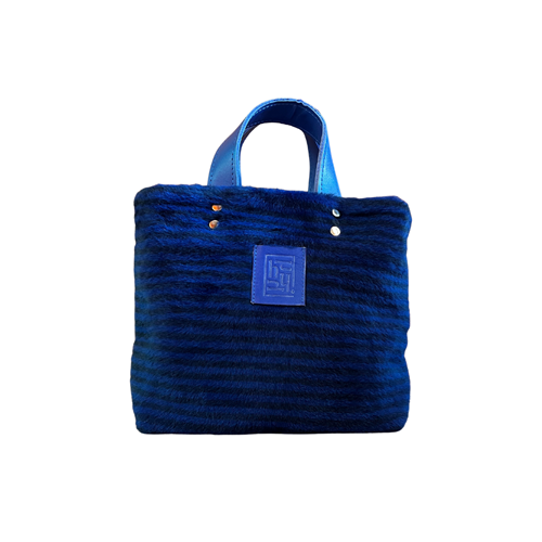 Parlıament Blue Kid Skin Ladybag