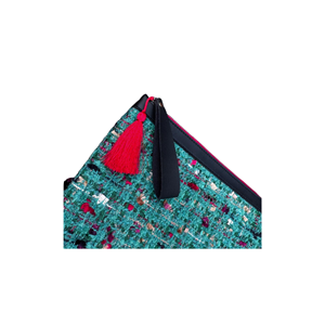 E&C TWEED CLUTCH - E&C - TWEED CLUTCH - TWEED RED - STD