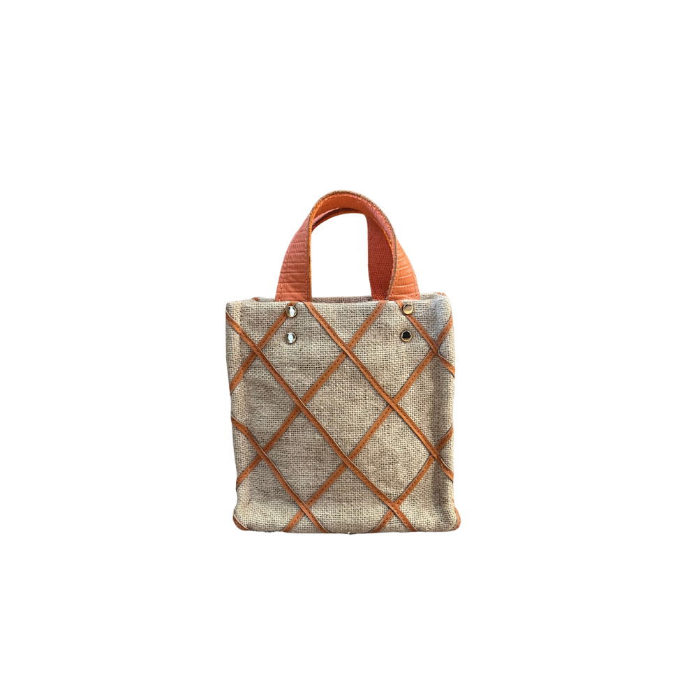 HH ORANGE STRİPE LİNEN BEİGE LADY