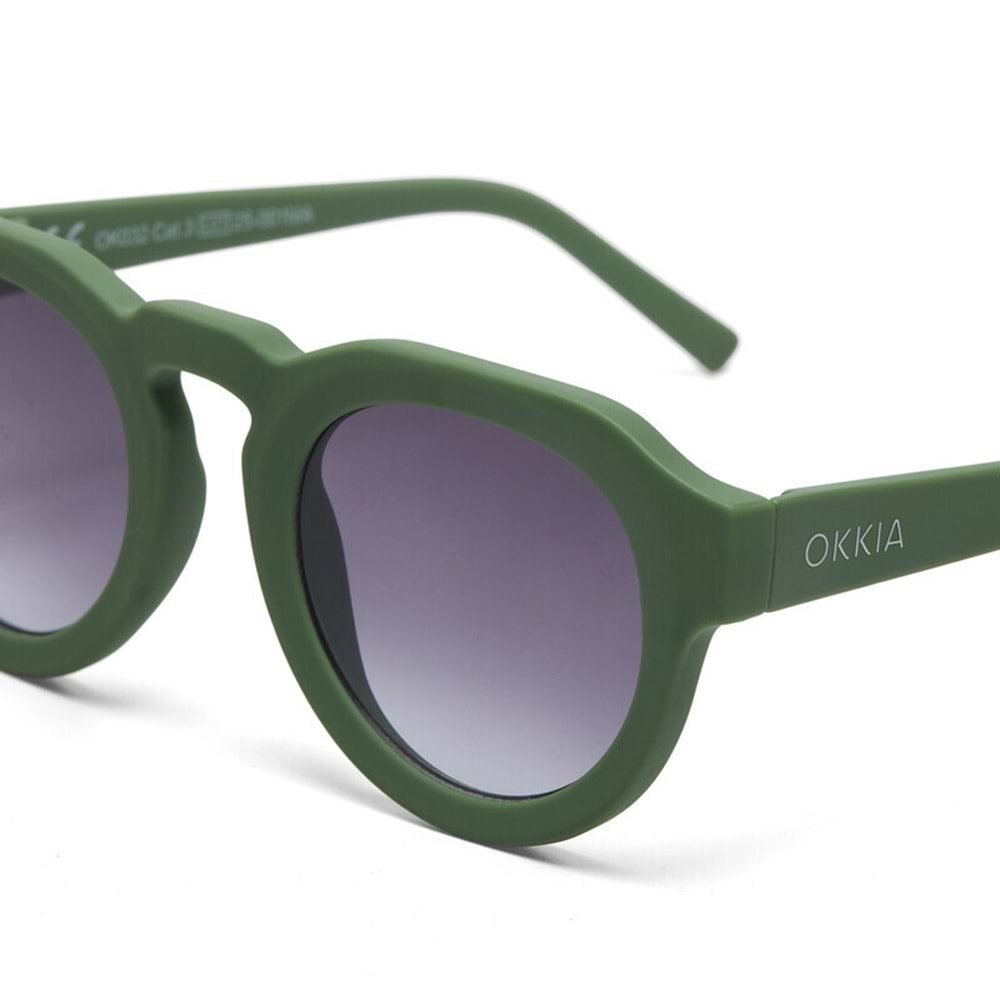 OK032-GR-ZENO - OKKİA - YETİŞKİN GÜNEŞ GÖZLÜĞÜ - SİYAH DEGRADE - STD