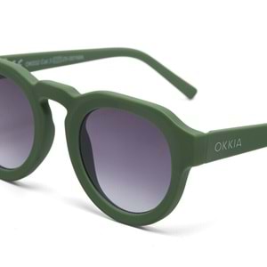OK032-GR-ZENO - OKKİA - YETİŞKİN GÜNEŞ GÖZLÜĞÜ - SİYAH DEGRADE - STD