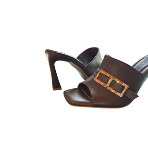 RS 5012 - RS - TOPUKLU TERLİK - KAHVERENGİ - 39 - 25SS-RS-TRL-5012-KAHVERENGİ-39