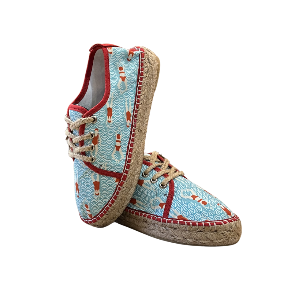 SE 2199-P9 - SE - Düz Espadril Ayakkabı - TURKUAZ - 38 - 25SS-SE-E.AYK-2199-P9-21794