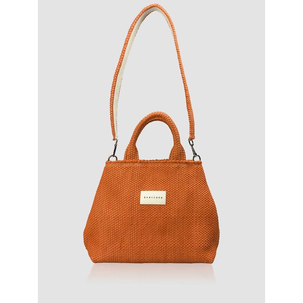 BC JOY BAG - BABYCORD - JOY BAG - TURUNCU - STD - 26SS-BC-JOYBAG-DÜZ-25743