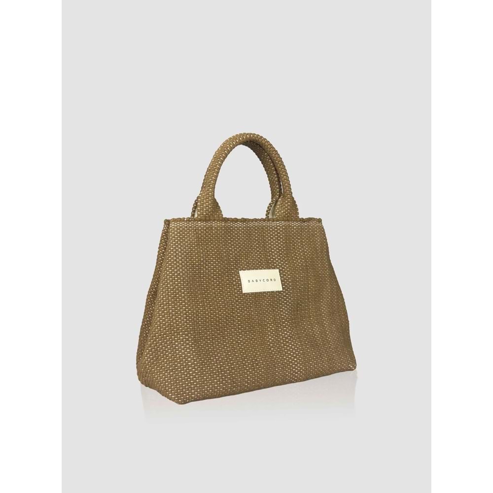 BC JOY BAG - BABYCORD - JOY BAG - TOBACCO - STD - 26SS-BC-JOYBAG-DÜZ-26857