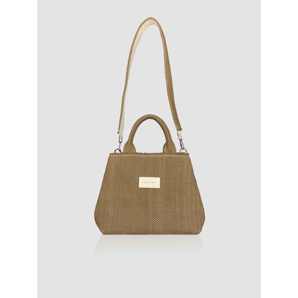 BC JOY BAG - BABYCORD - JOY BAG - TOBACCO - STD - 26SS-BC-JOYBAG-DÜZ-26857