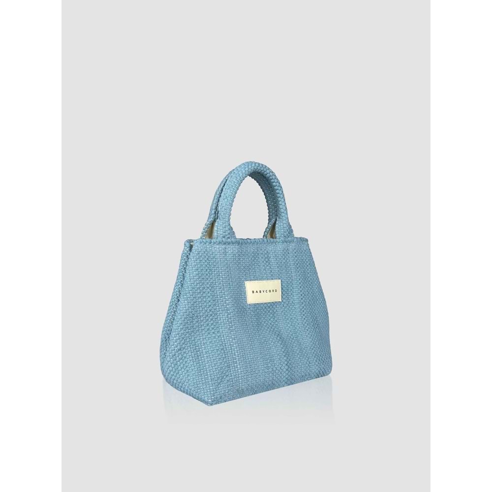 BC JOY BAG MİNİ - BABYCORD - MİNİ JOY BAG - AÇIK MAVİ - STD - 26SS-BC-JOYBAG-MİNİ-DÜZ-25745