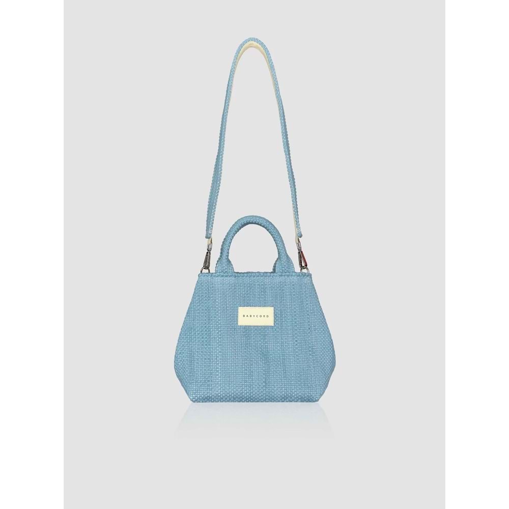 BC JOY BAG MİNİ - BABYCORD - MİNİ JOY BAG - AÇIK MAVİ - STD - 26SS-BC-JOYBAG-MİNİ-DÜZ-25745