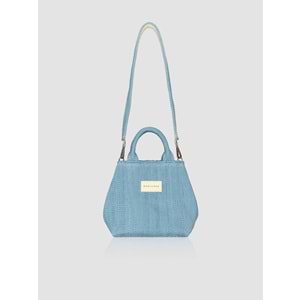 BC JOY BAG MİNİ - BABYCORD - MİNİ JOY BAG - AÇIK MAVİ - STD - 26SS-BC-JOYBAG-MİNİ-DÜZ-25745