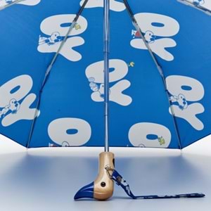 CC094-ORİGİNAL DUCKHEAD DUCK KOMPAKT ŞEMSİYE PEANUTS-YOL