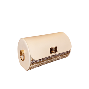 DRN JULİA LEATHER/WİCKER - DRN - JULİA - BEJ-MLT WİCKER - STD - 26SS-DRN-JULİA-24893