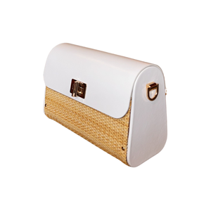 DRN LİORA LEATHER/WİCKER - DRN - LİORA - BEYAZ-WİCKER - STD - 26SS-DRN-LİORA-24886