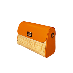DRN LİORA LEATHER/WİCKER - DRN - LİORA - ORANGE-WİCKER - STD - 26SS-DRN-LİORA-24888