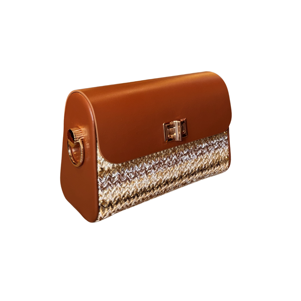 DRN LİORA LEATHER/WİCKER - DRN - LİORA - TABA-MLT NAT.WİCKER - STD - 26SS-DRN-LİORA-24889