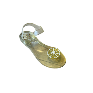 END MEYVELİ JELLY SANDALET 9003-J4 - ENOD - Düz Jelly Sandalet - LİMON-SARI - 40 - 26SS-END-JELLYSND-9003J4-26202