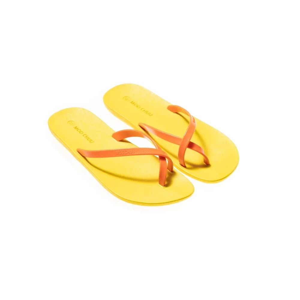 MC ALPHA - MOO CHUU - PVC DÜZ PARMAK ARASI TERLİK - SARI-TURUNCU - 40 - 26SS-MC-PVC-TRLK-ALPHA-25288