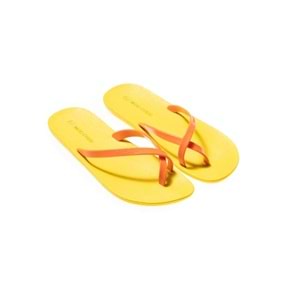 MC ALPHA - MOO CHUU - PVC DÜZ PARMAK ARASI TERLİK - SARI-TURUNCU - 40 - 26SS-MC-PVC-TRLK-ALPHA-25288