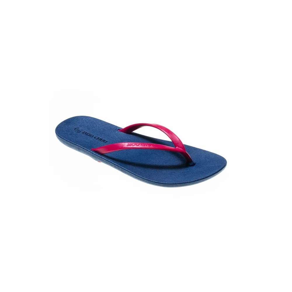 MC FLİPPY SLİM - MOO CHUU - PVC DÜZ PARMAK ARASI TERLİK - MAVİ-PEMBE - 40 - 26SS-MC-PVC-TRLK-FLİPPY-25468
