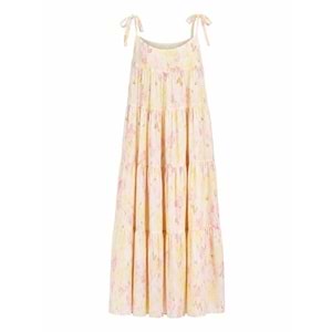 RB ELBİSE 39864 - RB - Elbise - SARI-PEMBE - STD - 26SS-RB-ELB-39864-26057