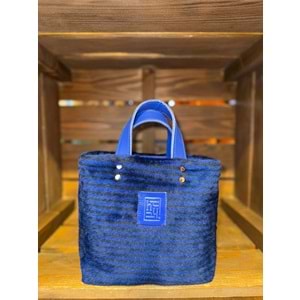 Parlıament Blue Kid Skin Ladybag