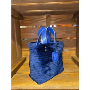Parlıament Blue Kid Skin Ladybag