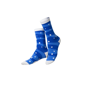 EMS Socks Adults Xmas Snowman